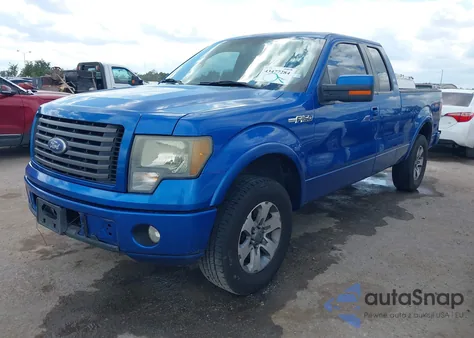 2010 Ford F-150 Fx2 Sport из США, поврежденный, VIN 1FTEX1C87AKE59167
